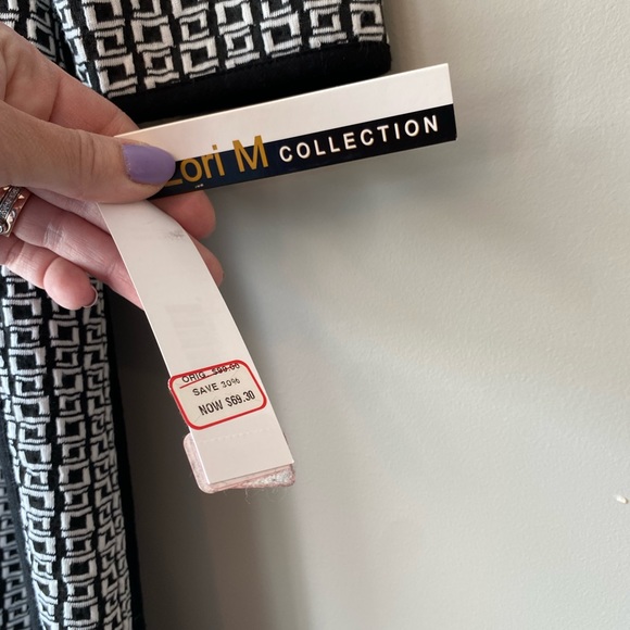 Lori M collection black and white, medium, brand new. Dress, office wear, formal - Picture 5 of 6